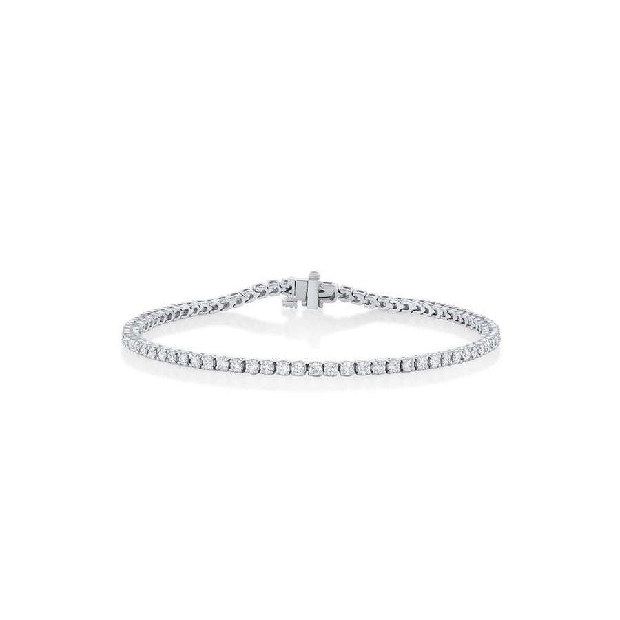 Marrow Fine Jewelry White Diamond Maria Tennis Bracelet [Yellow Gold]