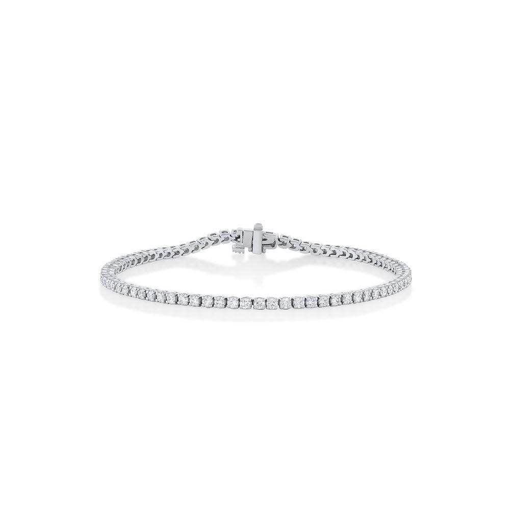 Marrow Fine Jewelry White Diamond Maria Tennis Bracelet