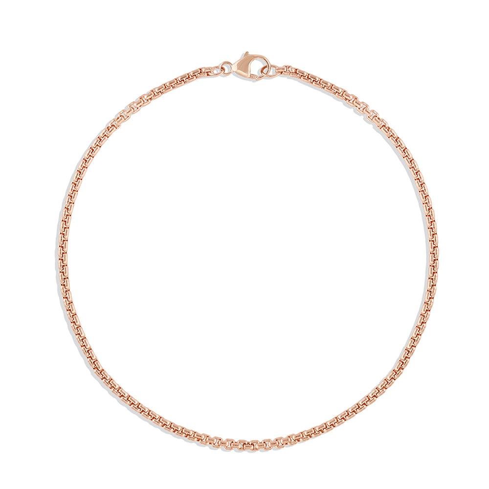 Super Fine Chain Bracelet in 14k Solid Gold | Jewellery by Monica Vinader