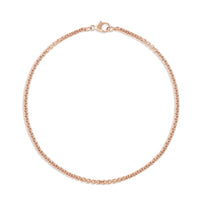 Marrow Fine Jewelry Dainty Box Chain Bracelet [Rose Gold]