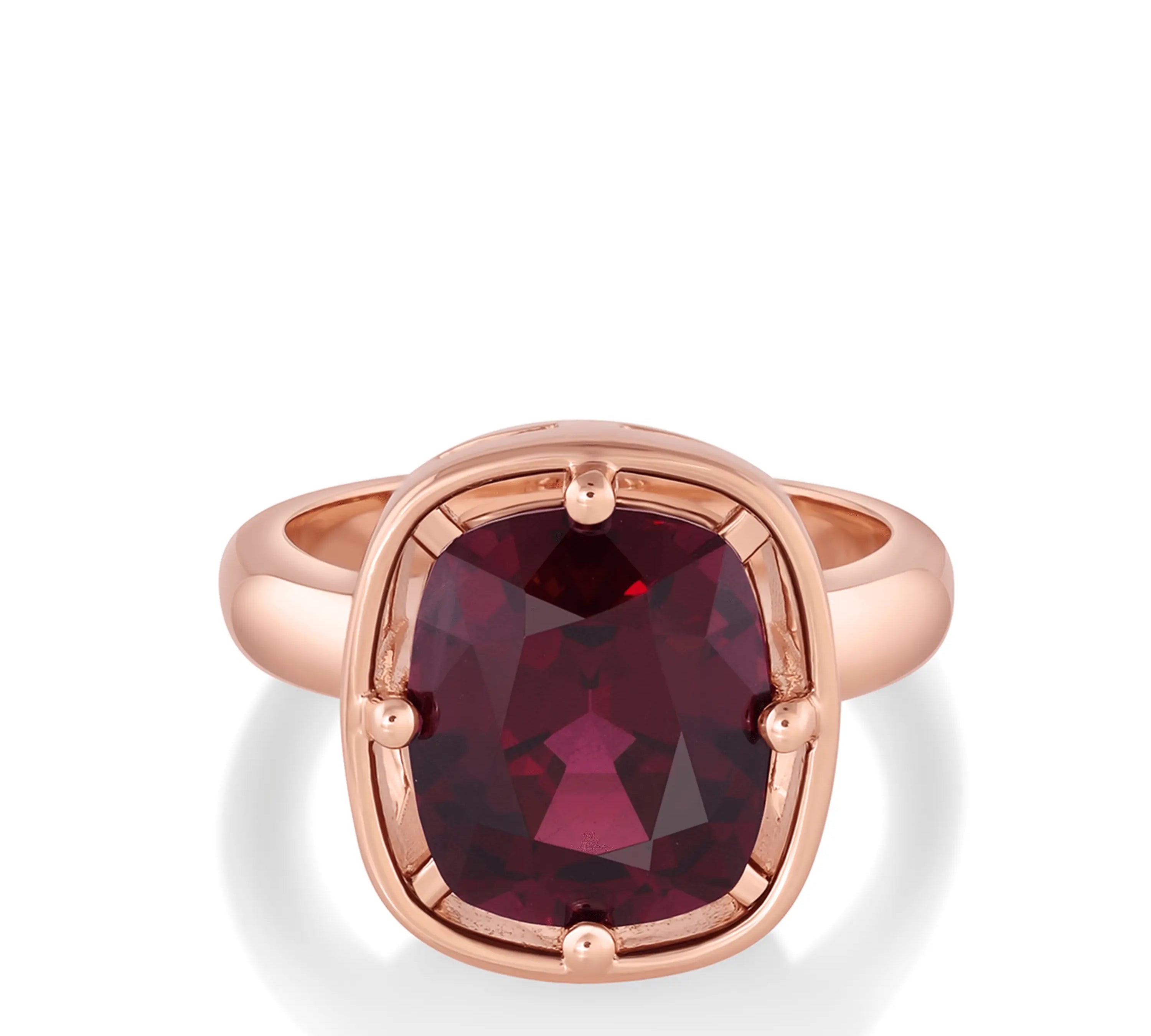 Marrow Fine Jewelry Garnet Georgia Ring [Rose Gold]