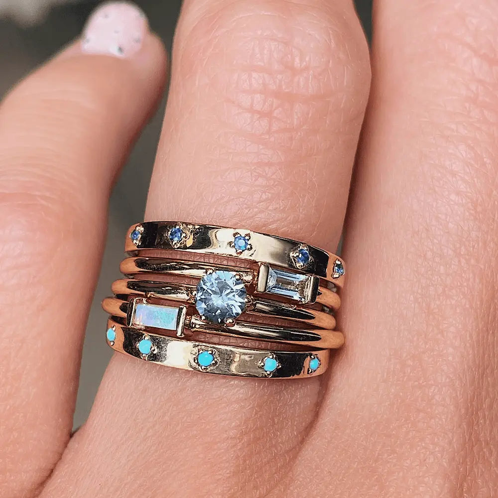 Tiny 2025 stackable rings