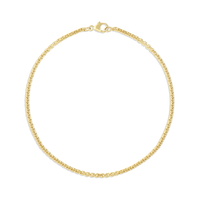 Marrow Fine Jewelry Dainty Box Chain Bracelet [Yellow Gold]
