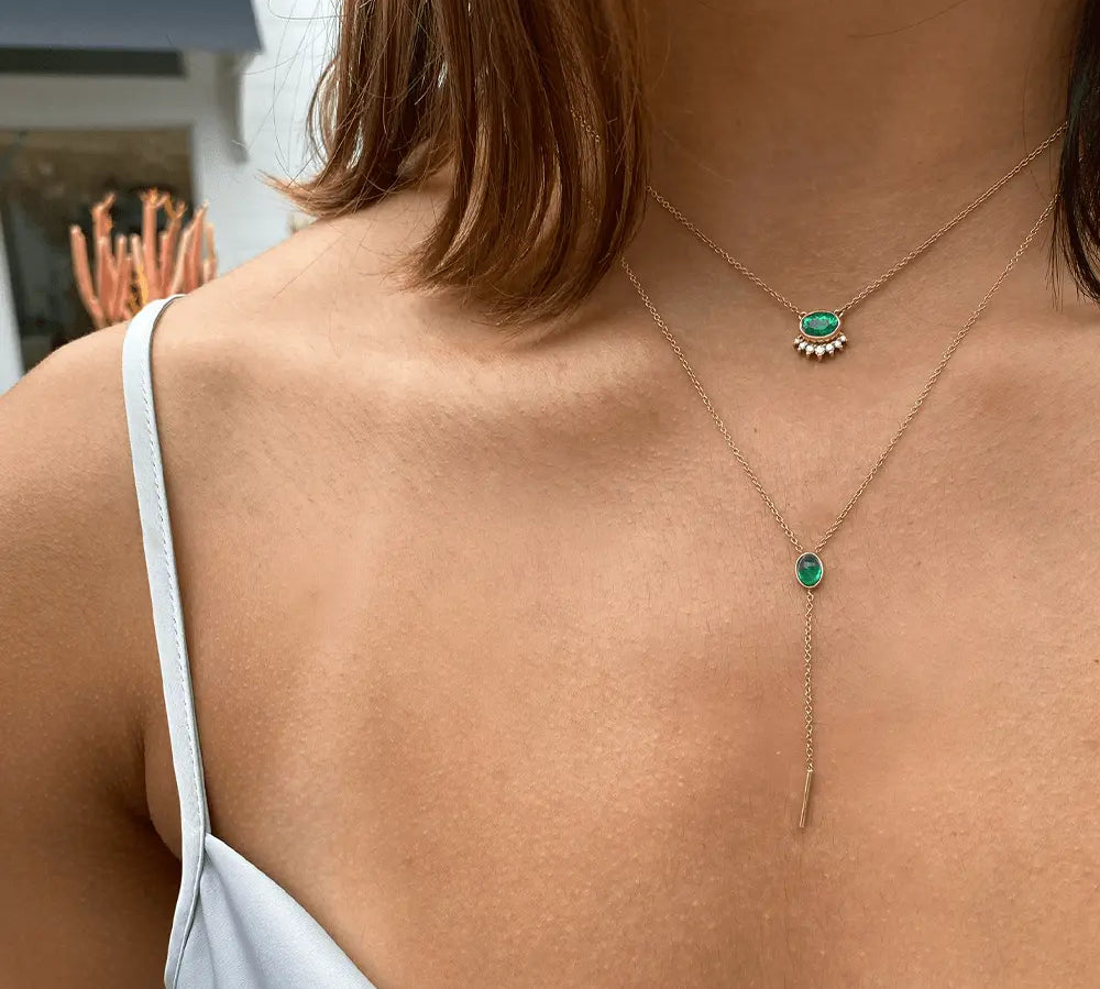 Emerald Sunrise Choker - Marrow Fine