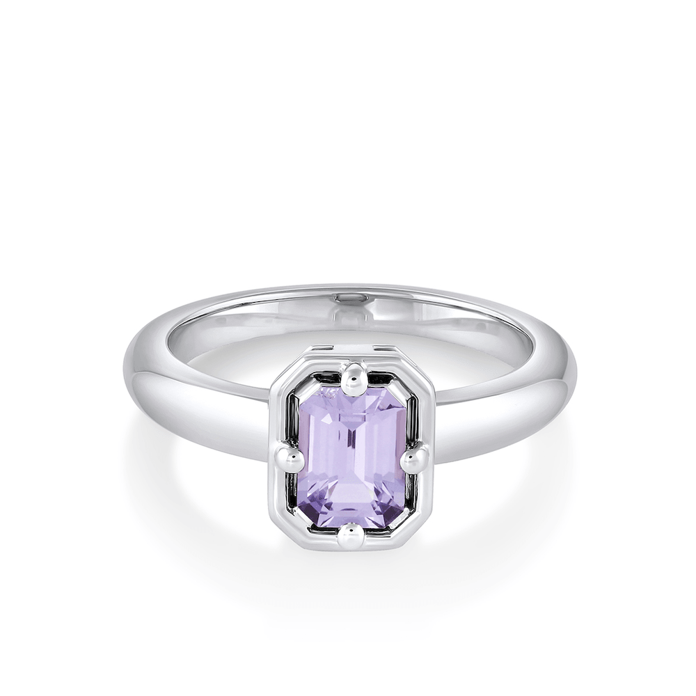 Marrow Fine Jewelry Lilac Sapphire Georgia Ring