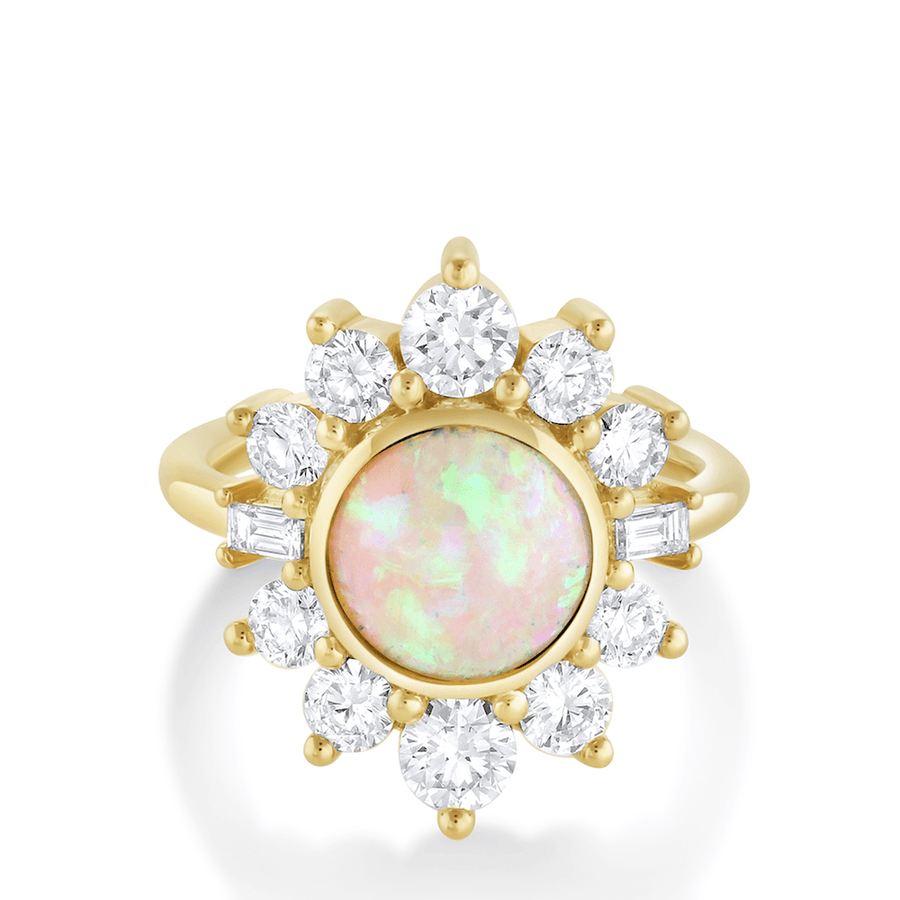 Marrow Fine Jewelry Opal Ballerina Ring [Yellow Gold]