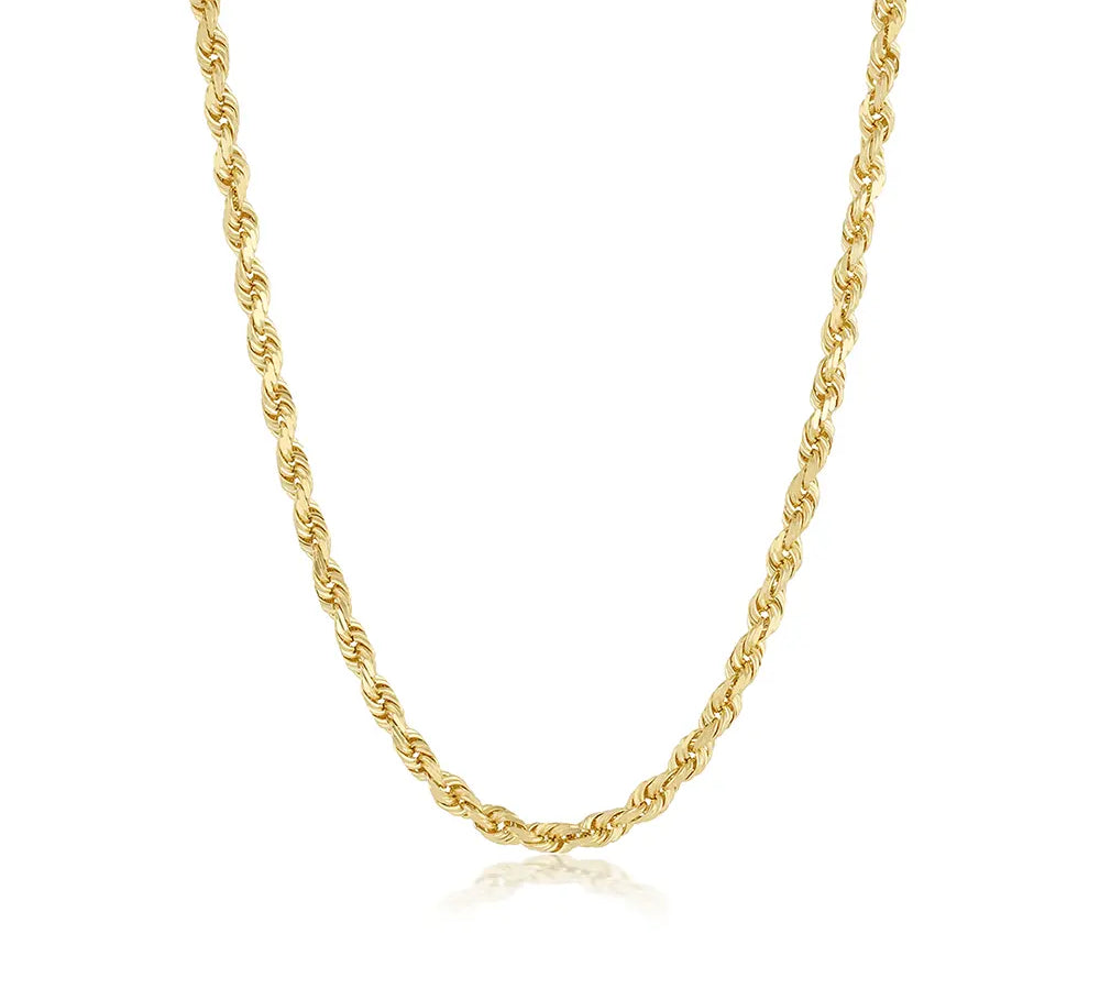 Marrow Fine Jewelry Unisex Rope Chain [Yellow Gold]