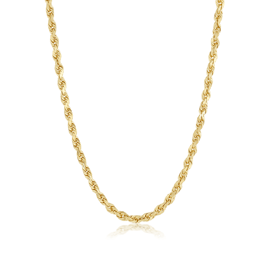 Marrow Fine Jewelry Unisex Rope Chain [Yellow Gold]
