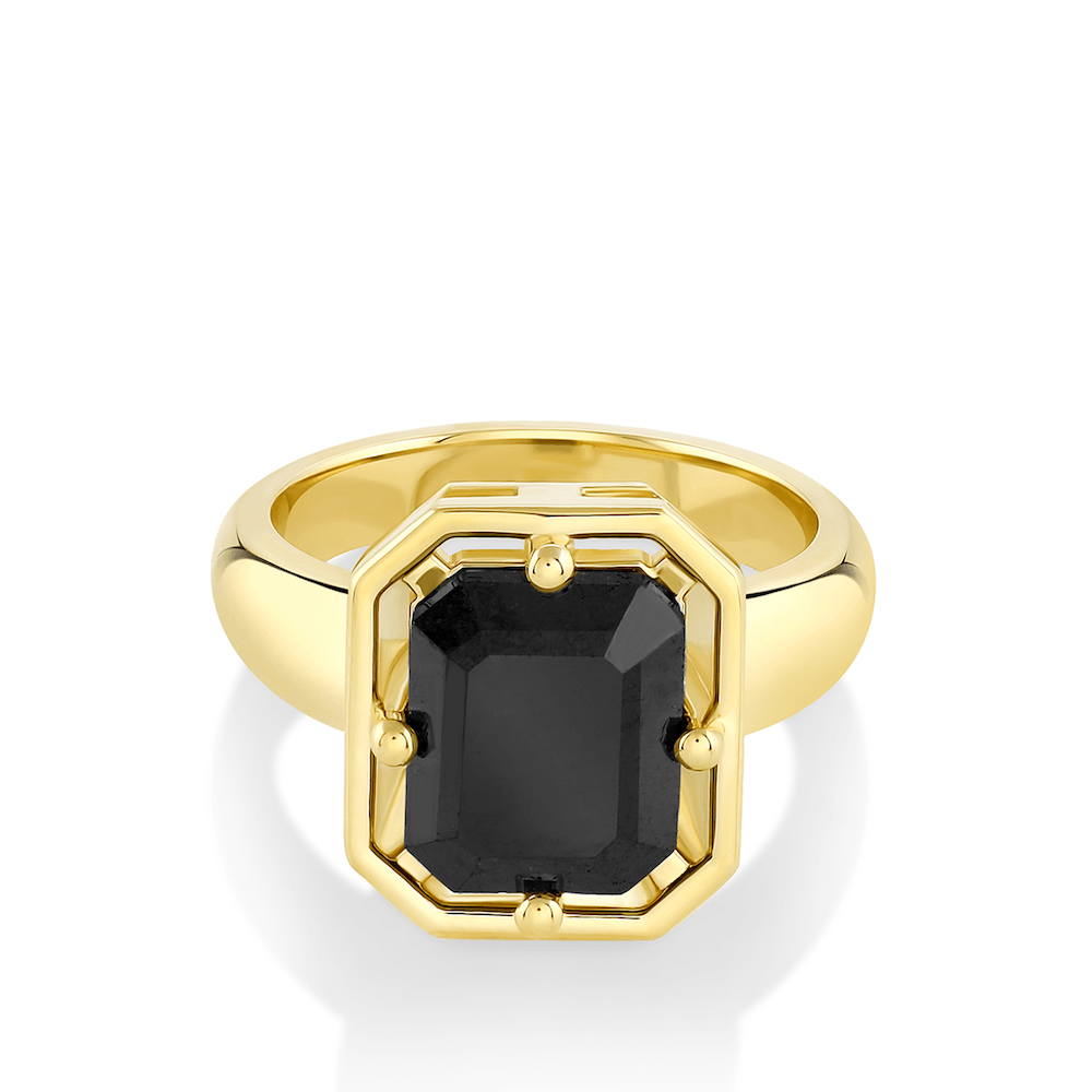 Marrow Fine Jewelry Black Diamond Georgia Ring