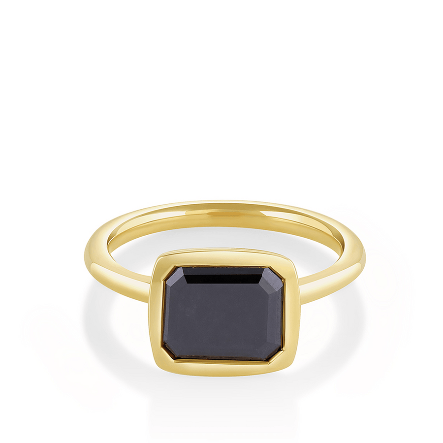 Marrow Fine Jewelry 2.90ct Black Diamond Roxy Ring [Yellow Gold]