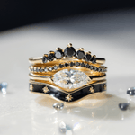 Black Diamond Seven Stars Nesting Ring - Marrow Fine