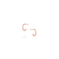 Marrow Fine Jewelry Everyday Hoops [Rose Gold]