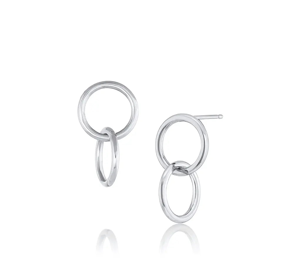Marrow Fine Jewelry All Gold Everyday Sway Hoops [White Gold]