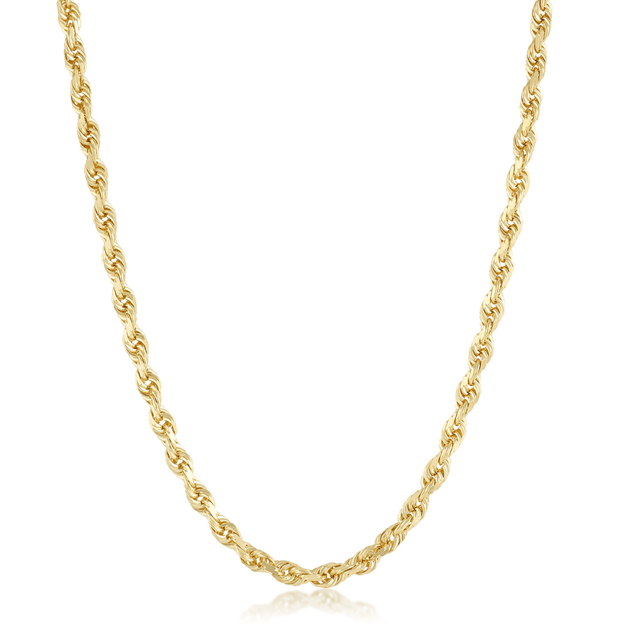 Marrow Fine Jewelry Remi Rope Chain Necklace [Yellow Gold]