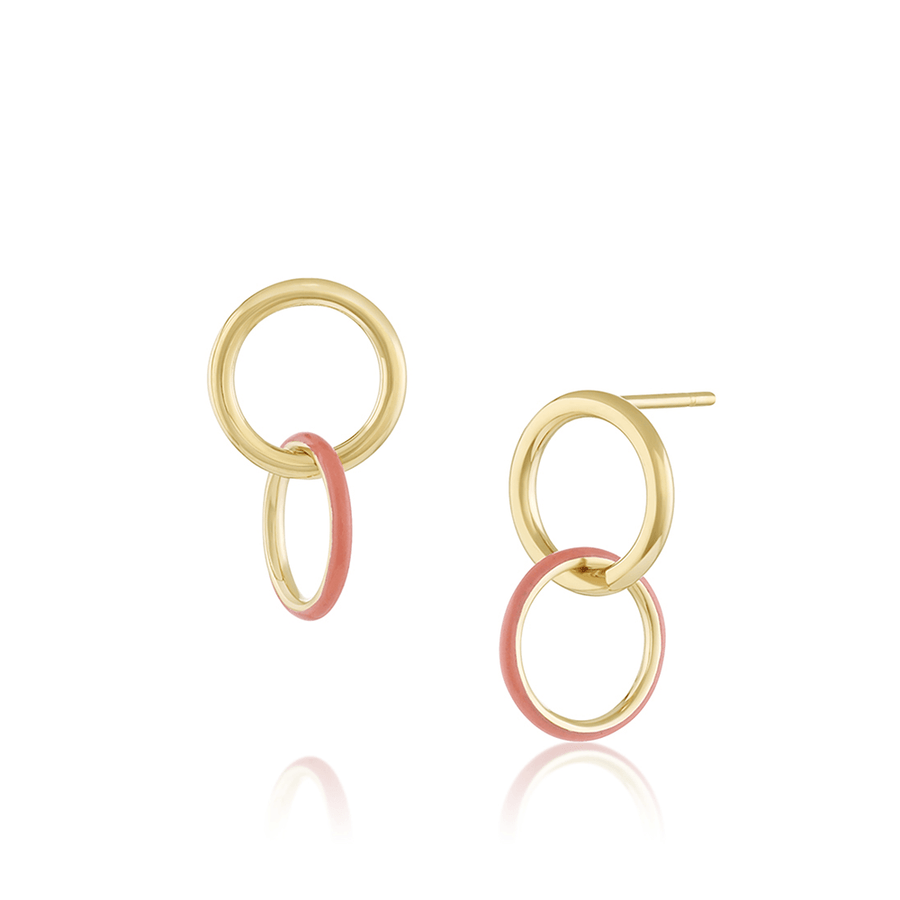 Medusa Enamel Sway Hoops