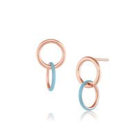 Medusa Enamel Sway Hoops
