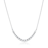 Marrow Fine Jewelry Venus White Diamond Graduated Necklace [White Gold]
