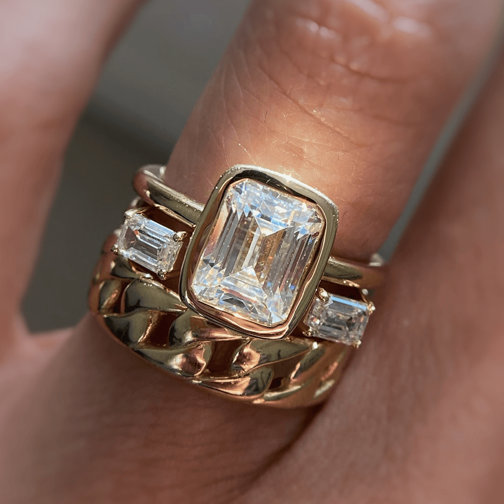 Everyday Cuban Chain Ring - Marrow Fine