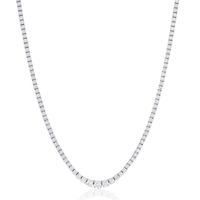 Marrow Fine Jewelry Serena White Diamond Tennis Necklace [White Gold]