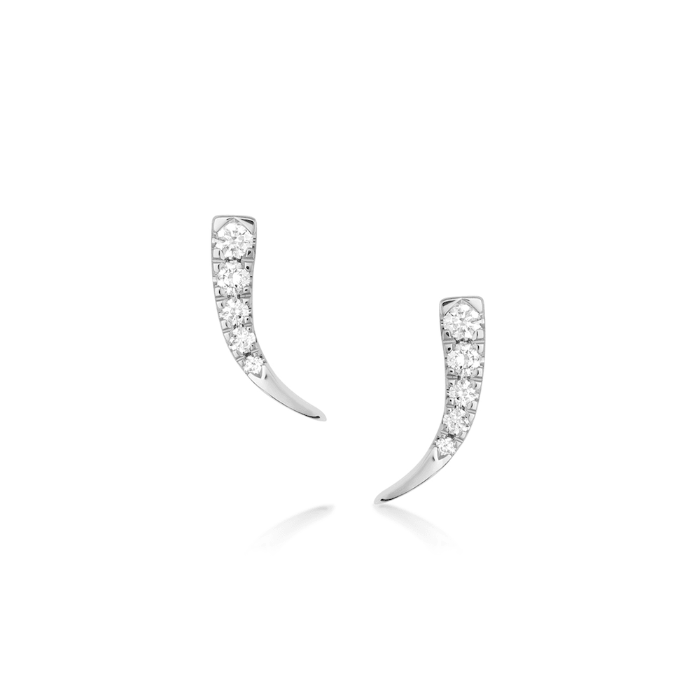 Marrow Fine Jewelry White Diamond Ear Crawlers
