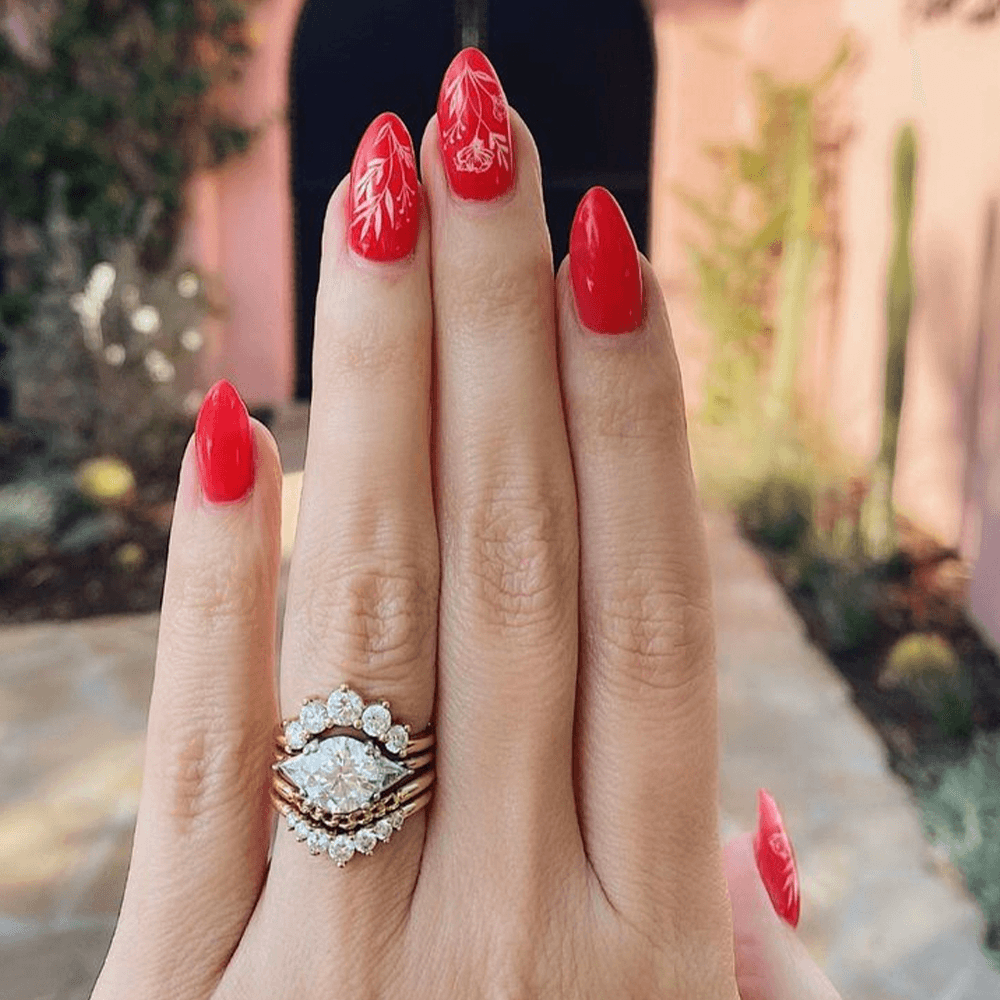 The Jillian Round Brilliant Ring Alternative Engagement Ring