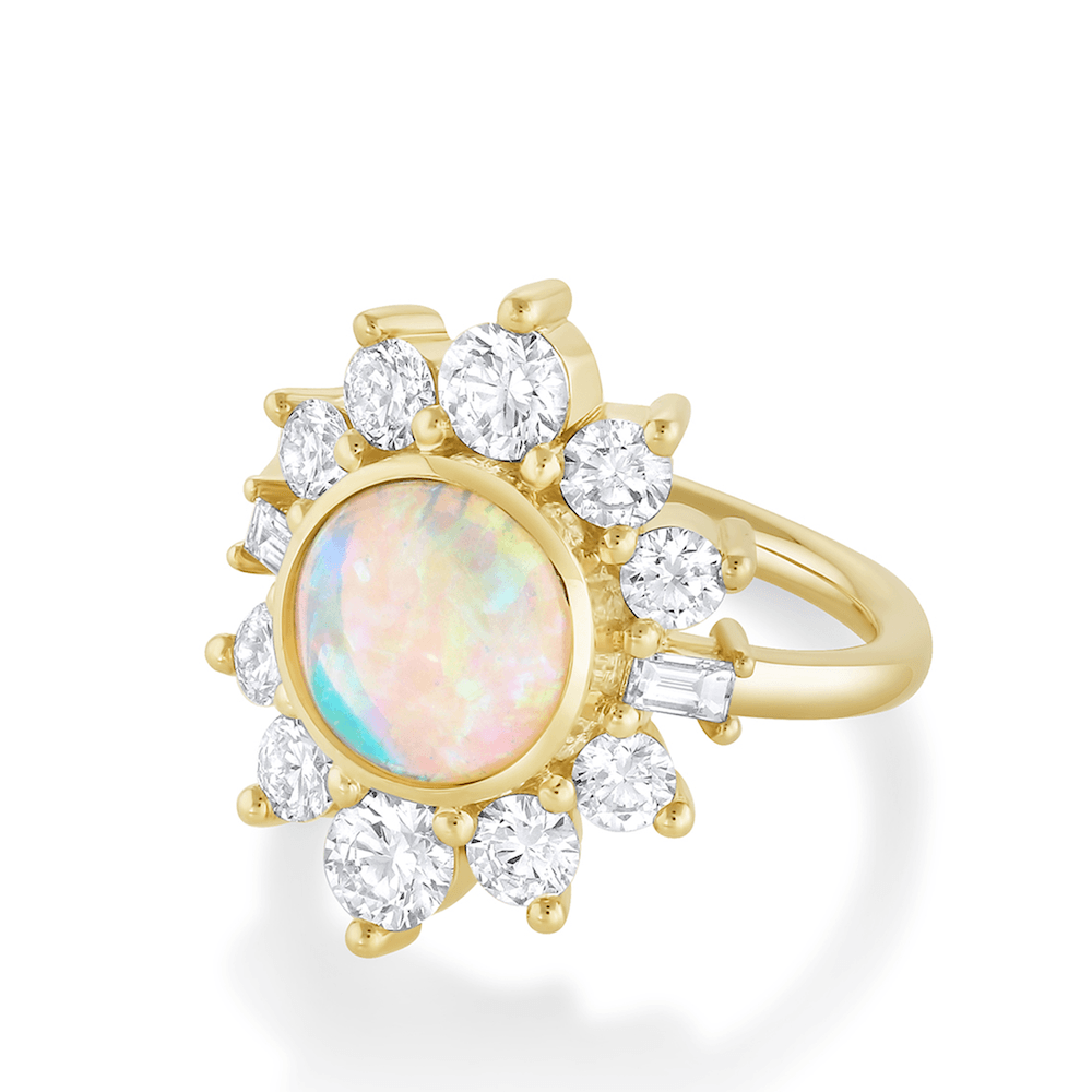 Marrow Fine Jewelry Opal Ballerina Ring