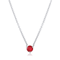 Marrow Fine Jewelry Ruby Sweet Nothings Choker [White Gold]