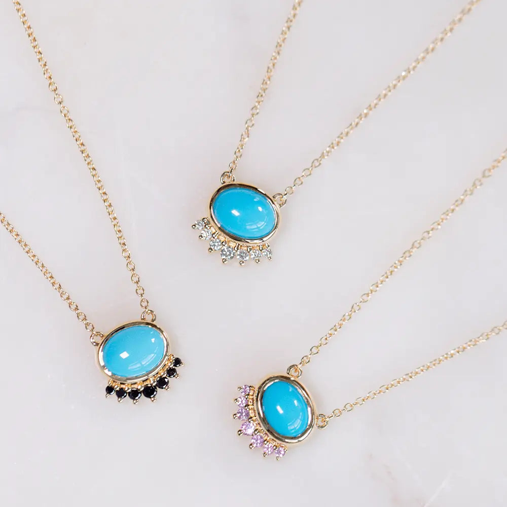 Fine shop turquoise necklace