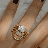 White Diamond Celestial Light Band - Marrow Fine