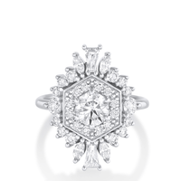 Marrow Fine Jewelry .70 White Diamond Stella Engagement Ring [White Gold]
