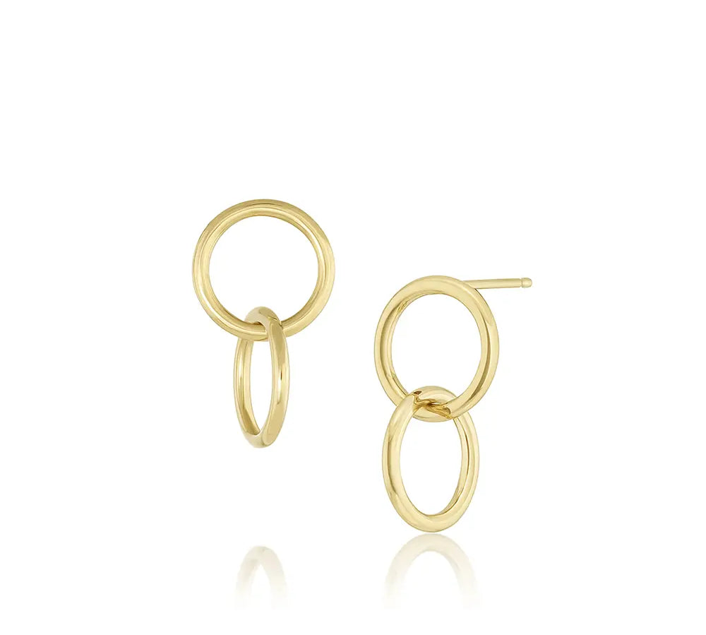 Marrow Fine Jewelry All Gold Everyday Sway Hoops [Yellow Gold]