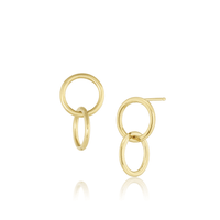 Marrow Fine Jewelry All Gold Everyday Sway Hoops [Yellow Gold]