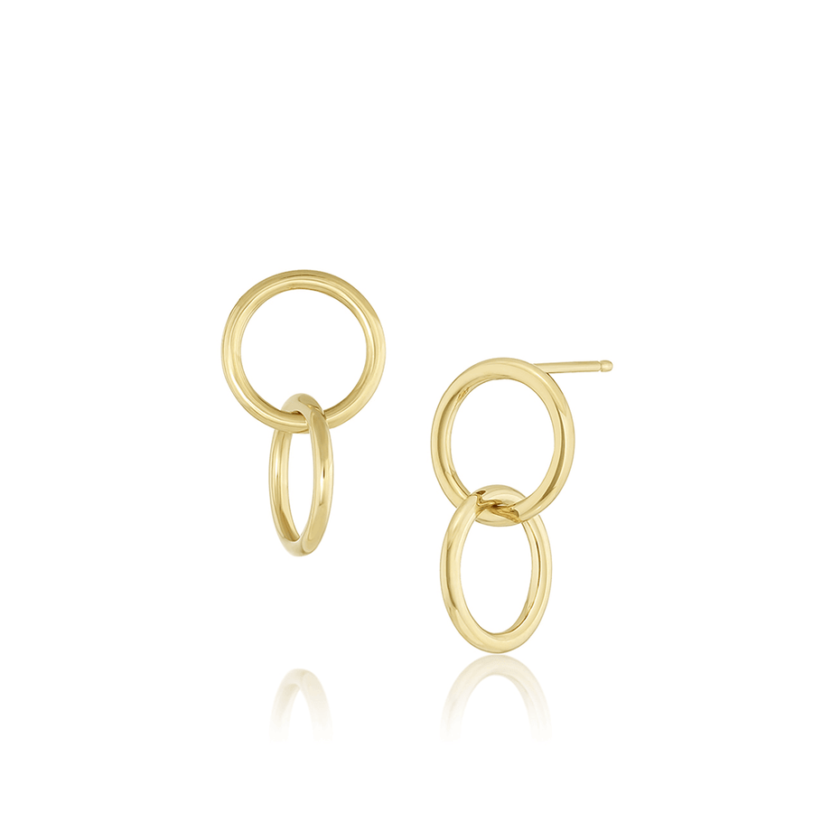 Marrow Fine Jewelry All Gold Everyday Sway Hoops [Yellow Gold]