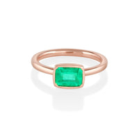 The Mini Roxy Engagement Ring East-West