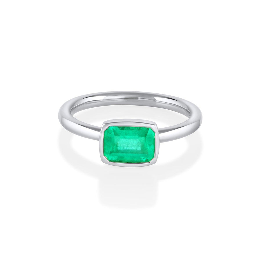The Mini Roxy Engagement Ring East-West - Marrow Fine