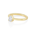 The Mini Sloane Engagement Ring Side view