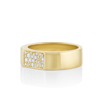 White Diamond Colson Band side view