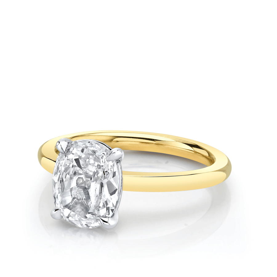 Marrow Fine Jewelry Old Mine Cut Solitaire Ring [Yellow Gold]