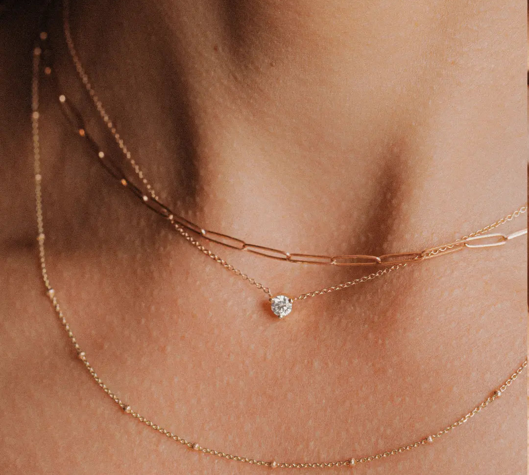 White Diamond Sweet Nothings Choker - Marrow Fine