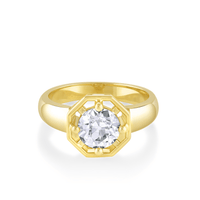 Marrow Fine Jewelry Old Euro Cut Diamond Georgia Ring [Yellow Gold]