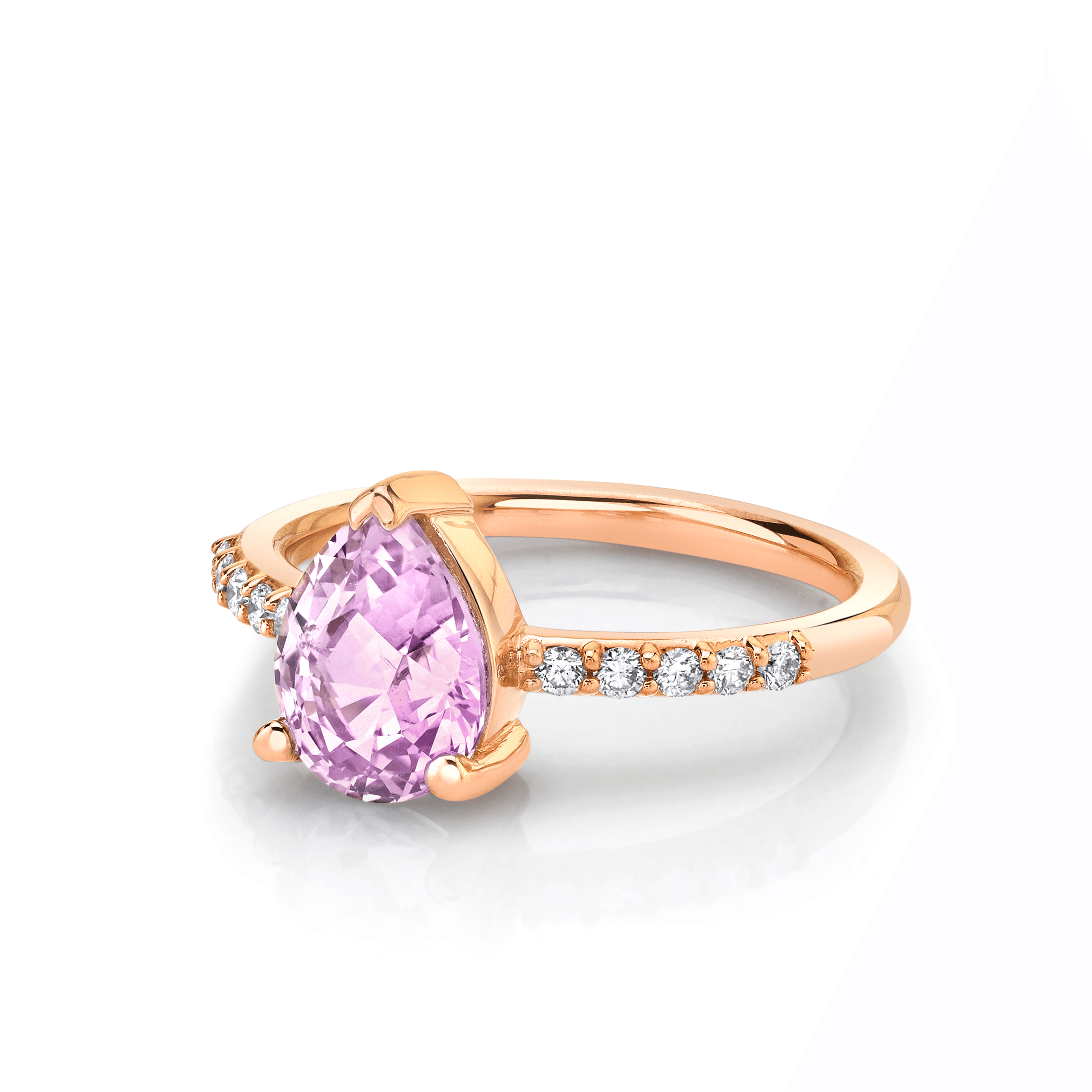 Marrow Fine Jewelry Light Pink Sapphire Sweet Melissa Ring