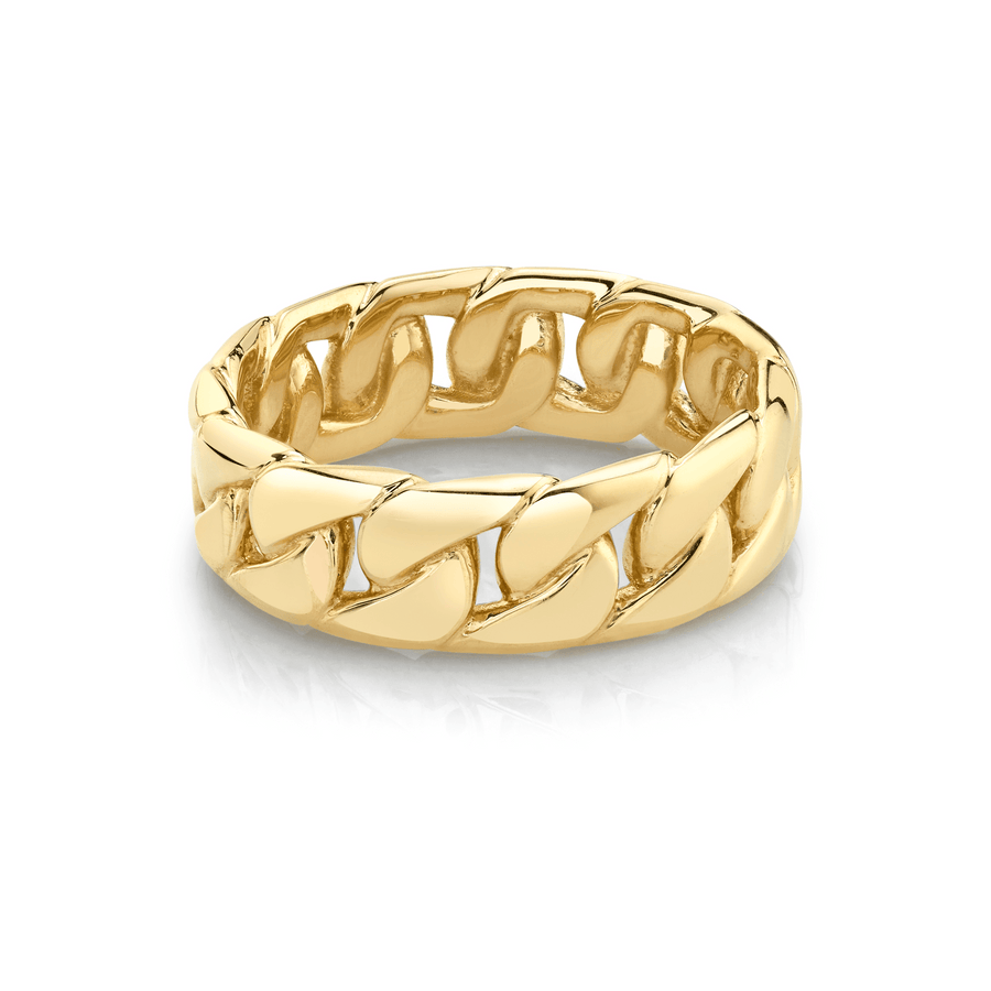 Marrow Fine Jewelry Cuban Chain Ring [Yellow Gold]