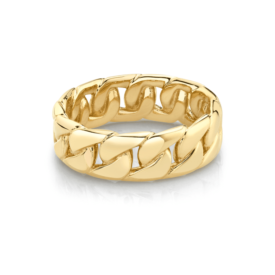 Marrow Fine Jewelry Cuban Chain Ring [Yellow Gold]