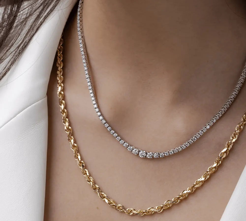 Remi Rope Chain Necklace - Marrow Fine
