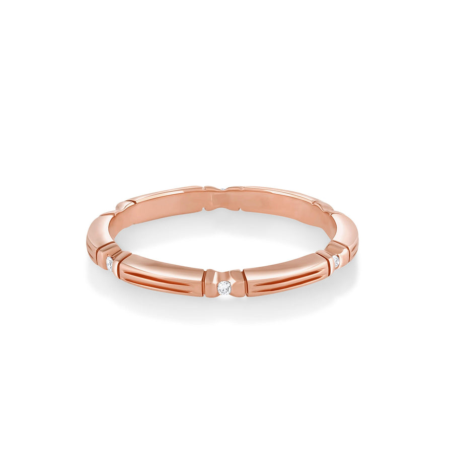 Marrow Fine Jewelry Sienna Vintage Carved Ring [Rose Gold]