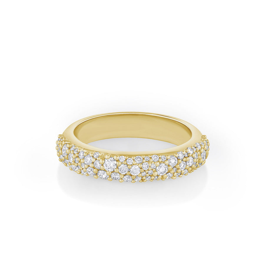 Marrow Fine Jewelry White Diamond Starlight Band [Yellow Gold]