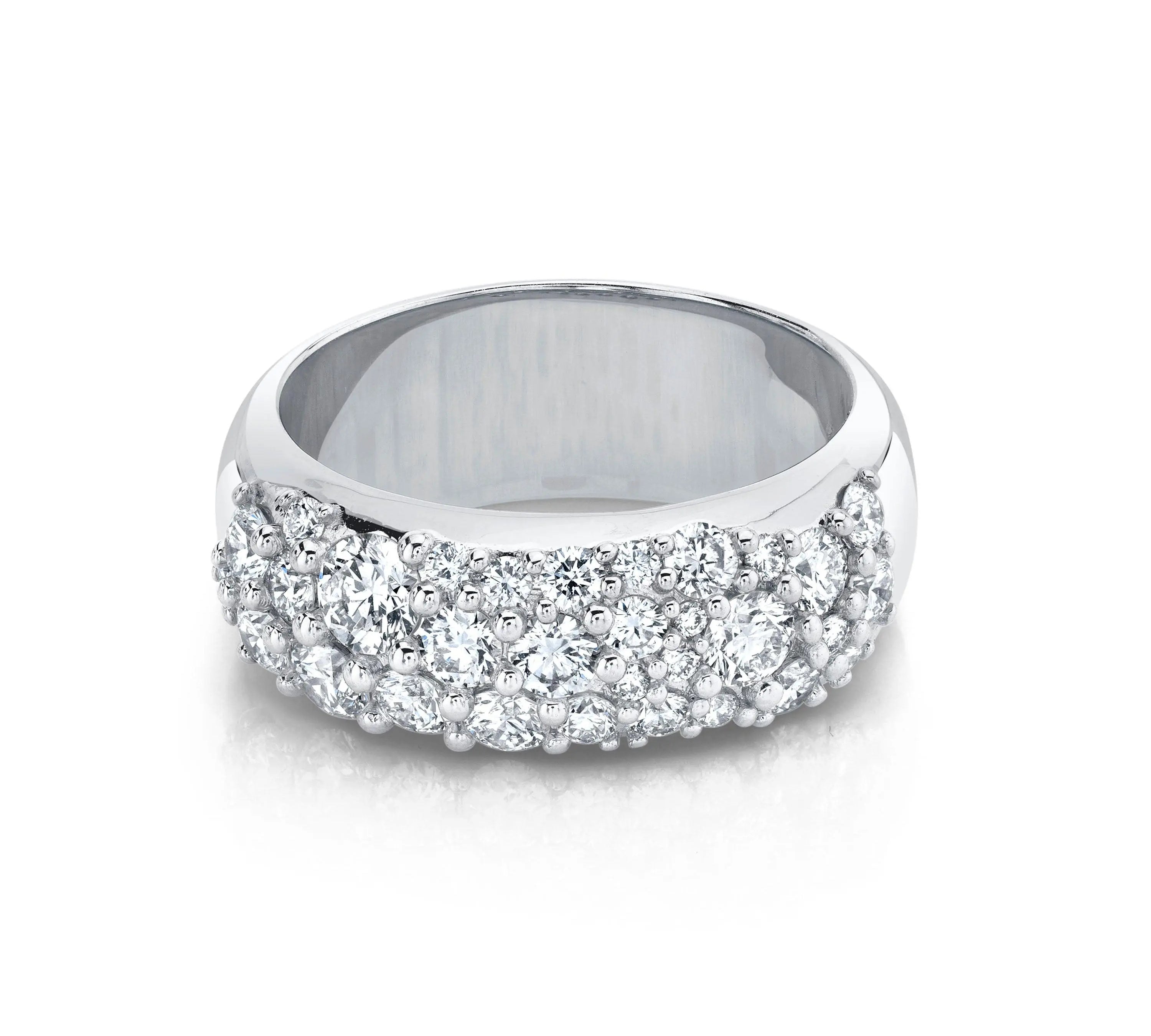 Marrow Fine Jewelry Starry Nights Diamond Band [White Gold]