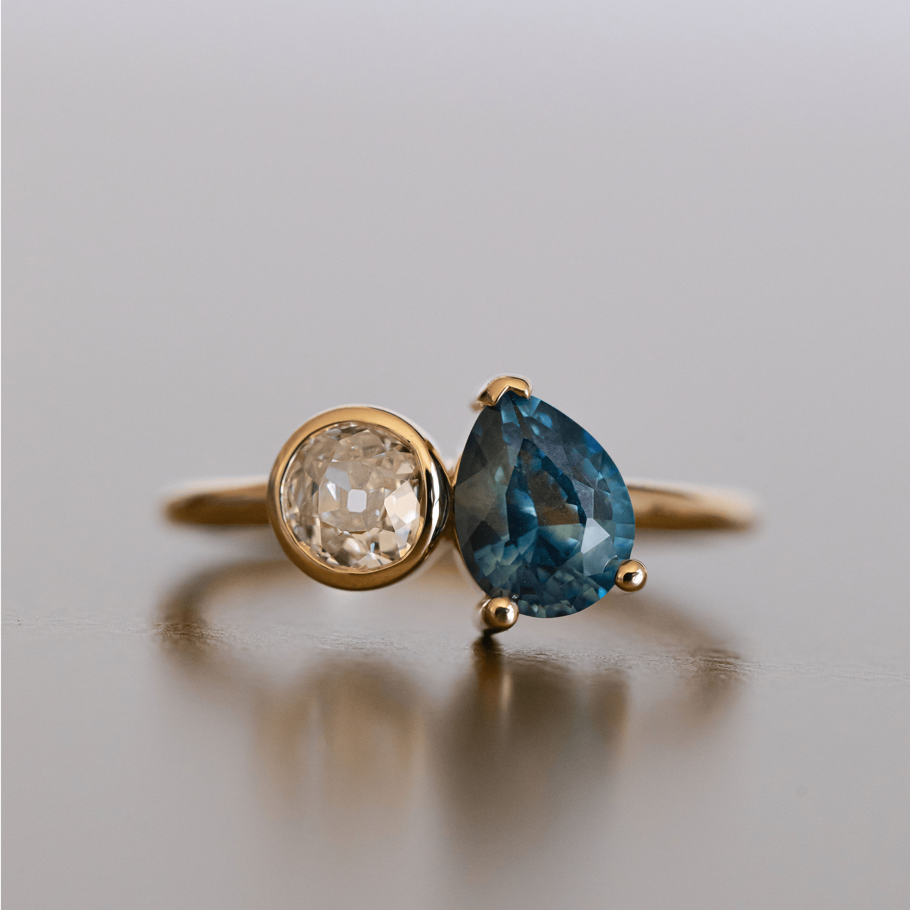 Australian Parti Sapphire in Engagement Rings | Sydney Jewellers