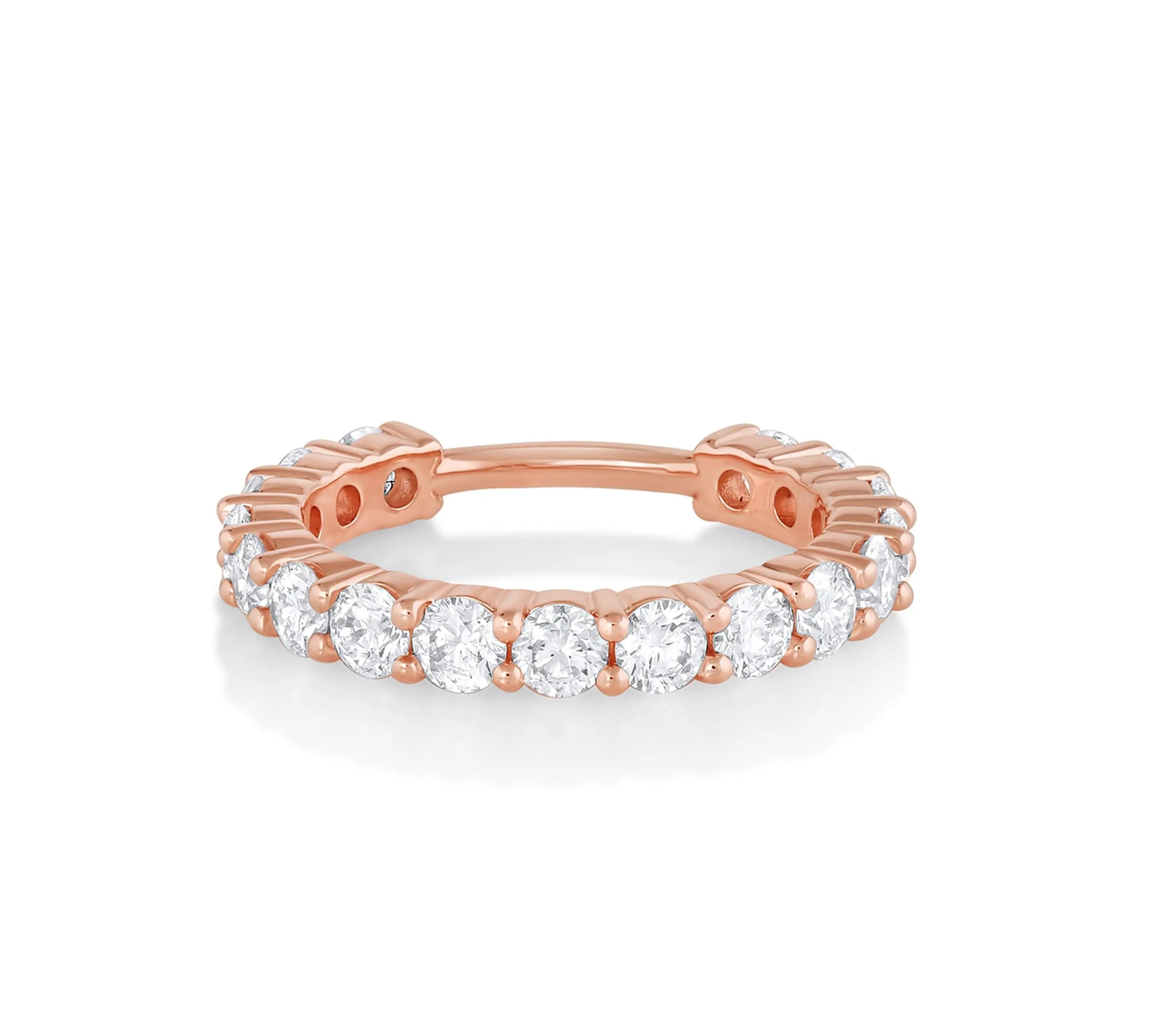Marrow Fine Jewelry White Diamond Geneva Band [Rose Gold]