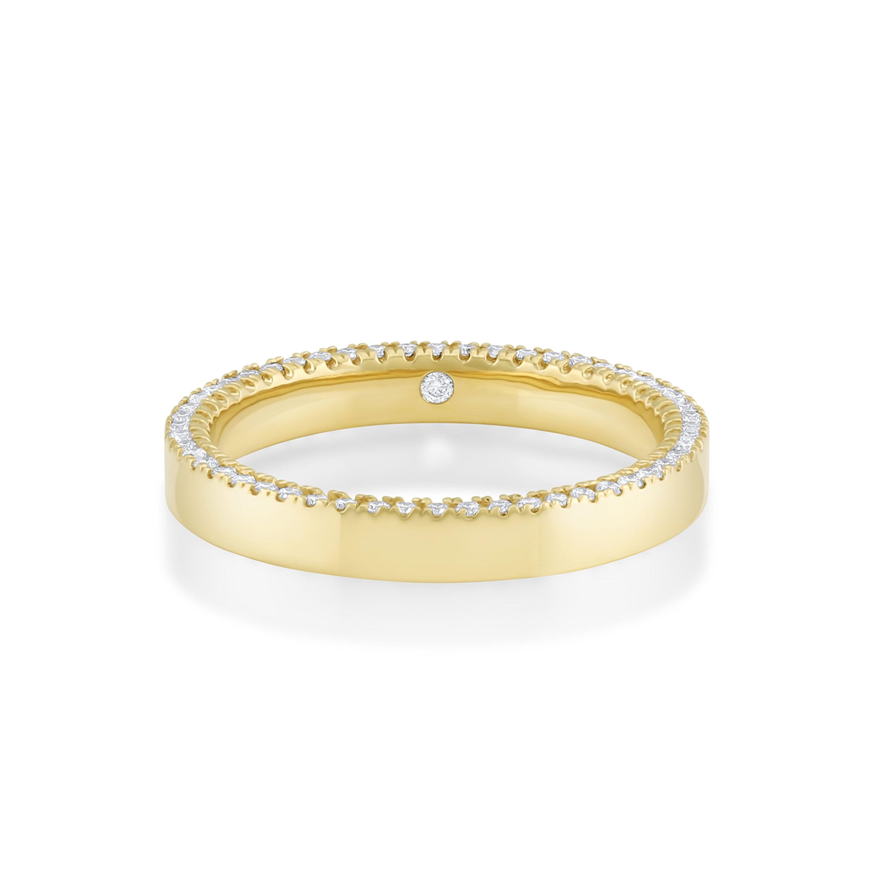 Marrow Fine Jewelry White Diamond 3 mm Parker Band